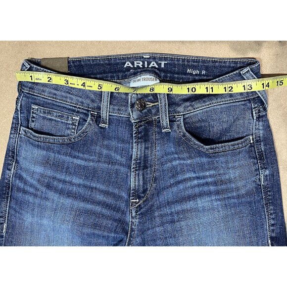 Ariat Women's Blue Flare & Wide Leg Jeans - Picture 6 of 15